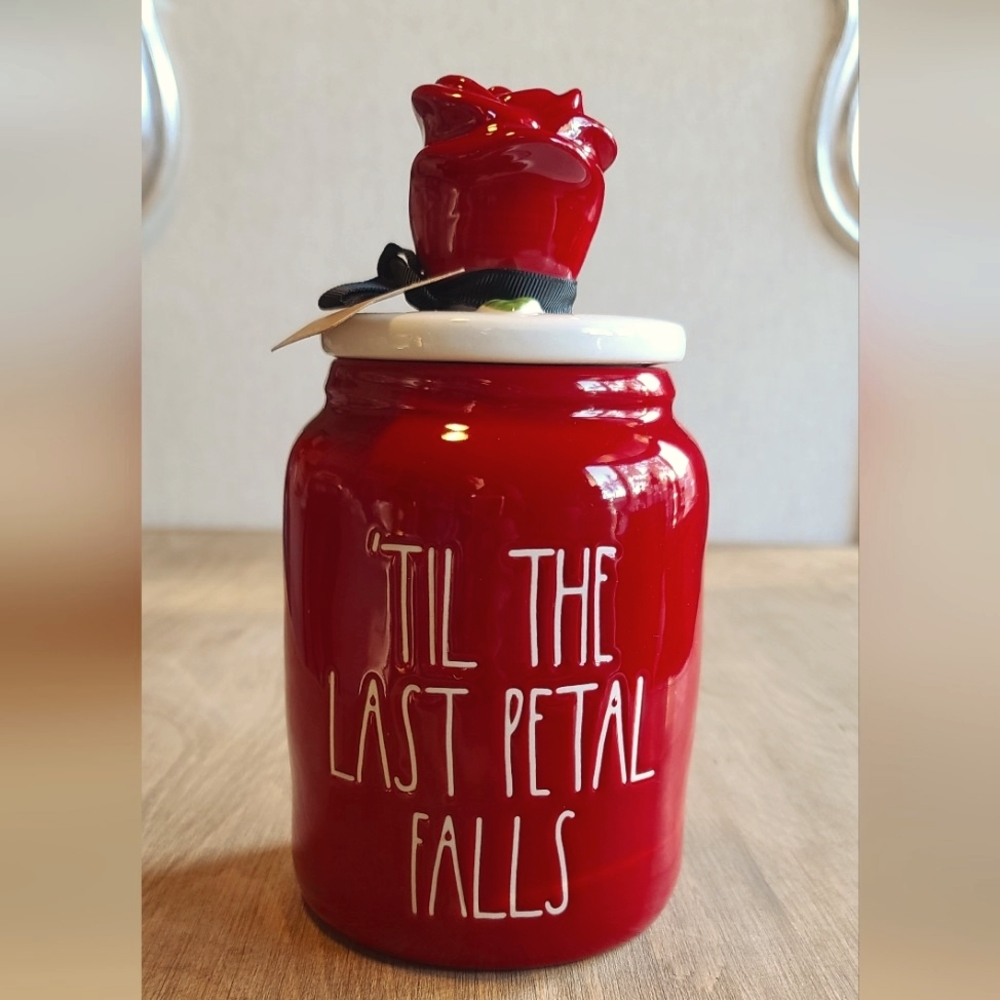 Rae Dunn Disney "Til the Next Petal Falls" Canister